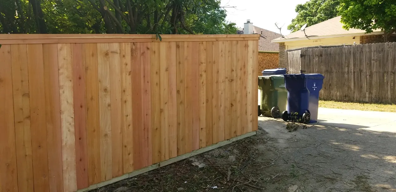 How to Protect Your Cedar Fence from North Texas Heat and Spring Hail Storms